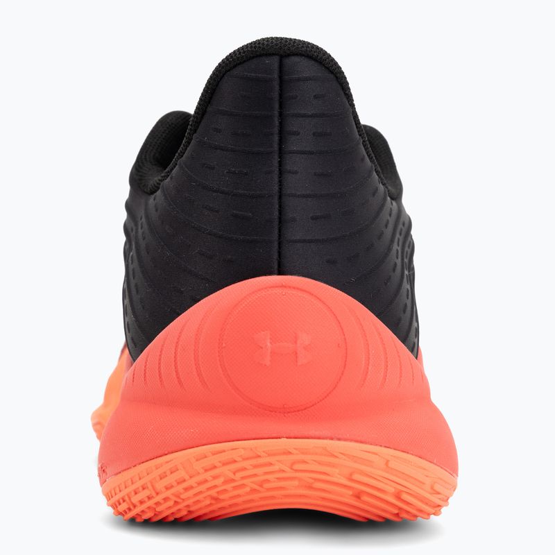 Basketbalové topánky Under Armour Curry Splash 26 black/electric tangerine/racer red 6