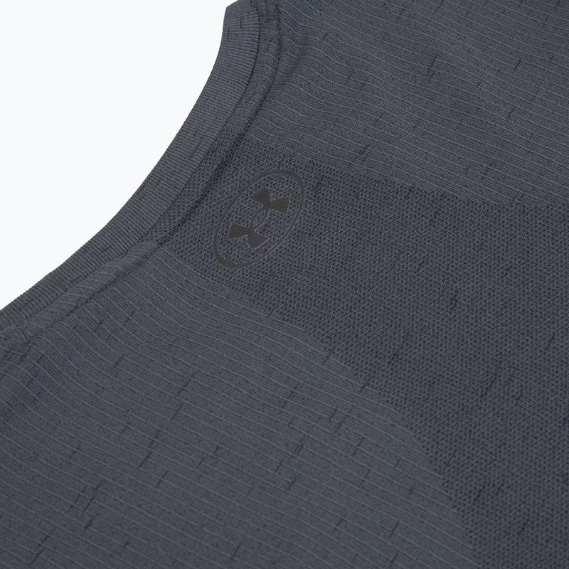 Pánske tréningové tričko Under Armour Vanish Seamless castlerock/black 4