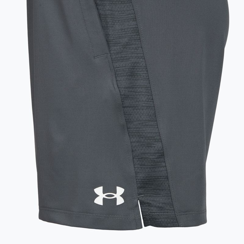 Pánske tréninkové šortky Under Armour Tech Vent 7IN Shorts castlerock/castlerock/white 7