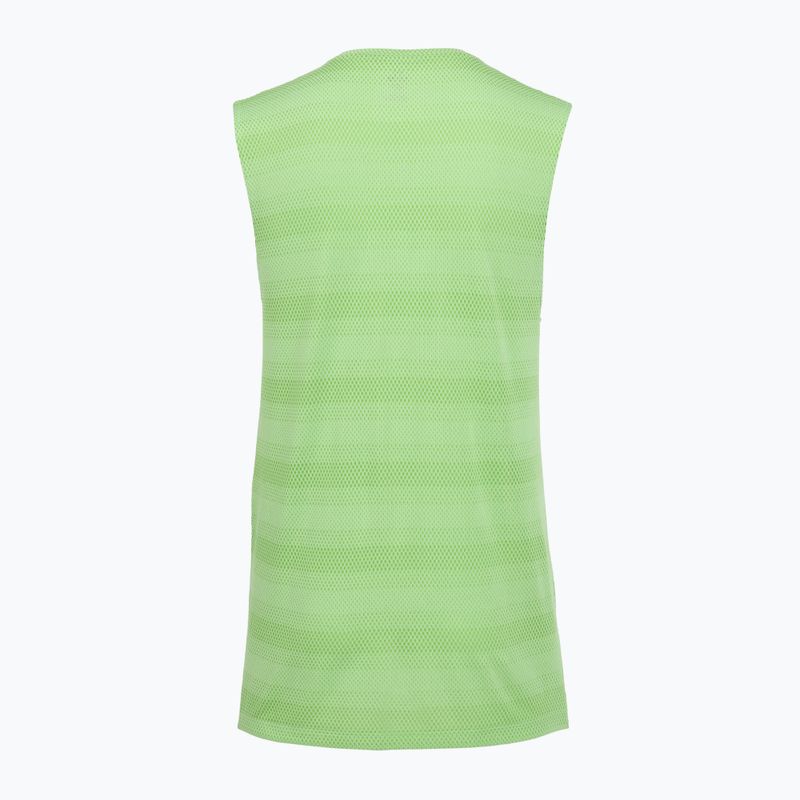 Pánske bežecké tričko Under Armour Velociti Tank lumos lime/white 2