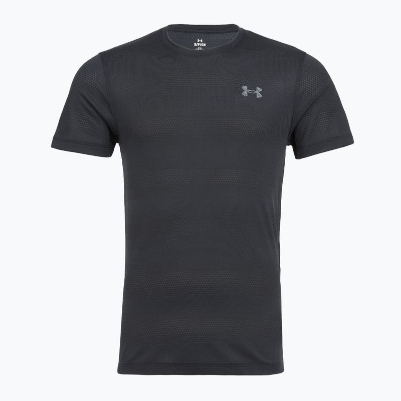 Pánske bežecké tričko Under Armour Velociti black/black/metallic silver