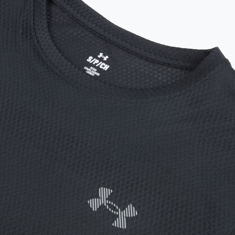 Pánske bežecké tričko Under Armour Velociti black/black/metallic silver 3