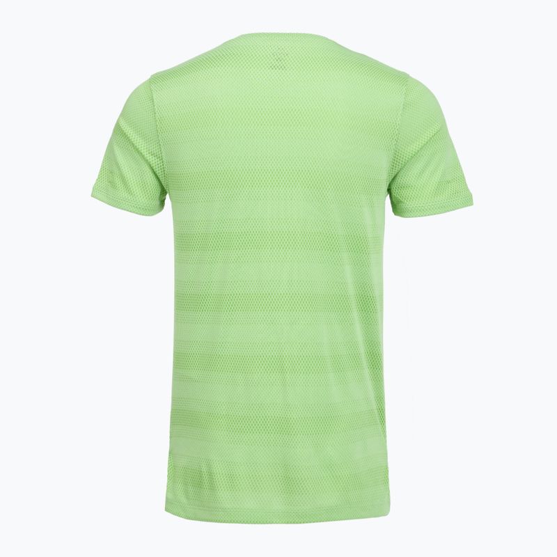 Pánske bežecké tričko Under Armour Velociti lumos lime/white 2