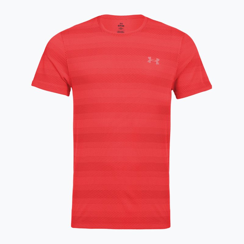 Pánske bežecké tričko Under Armour Velociti lumos lime/mod gray