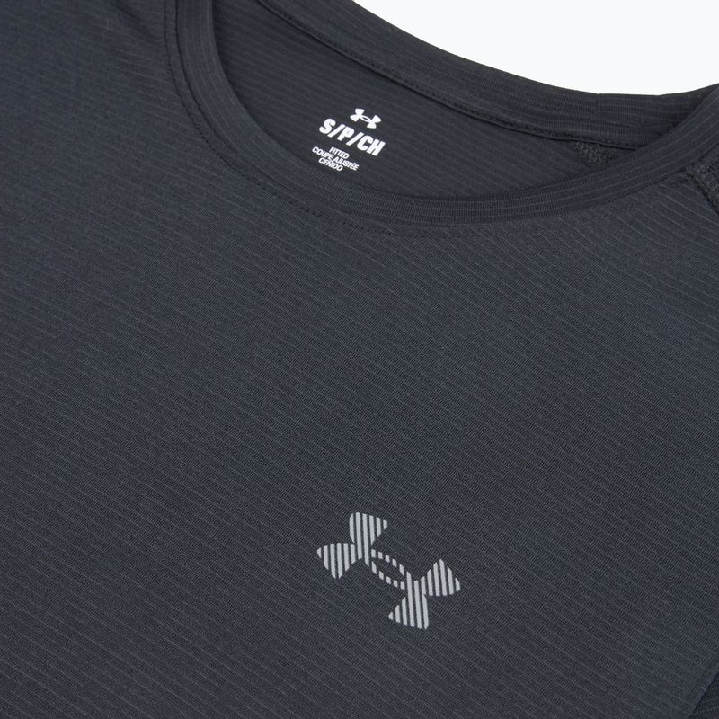 Pánske bežecké tričko Under Armour Velociti Reflect black/black/metallic silver 3