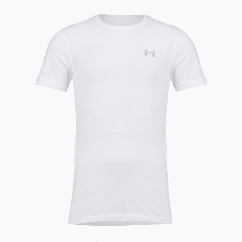 Pánske bežecké tričko Under Armour Velociti white/black/distant gray