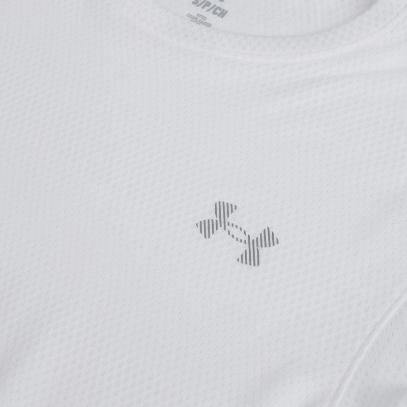 Pánske bežecké tričko Under Armour Velociti white/black/distant gray 3