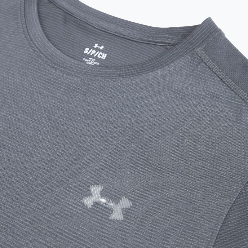 Pánske bežecké tričko Under Armour Velociti Reflect castlerock/anthracite 3
