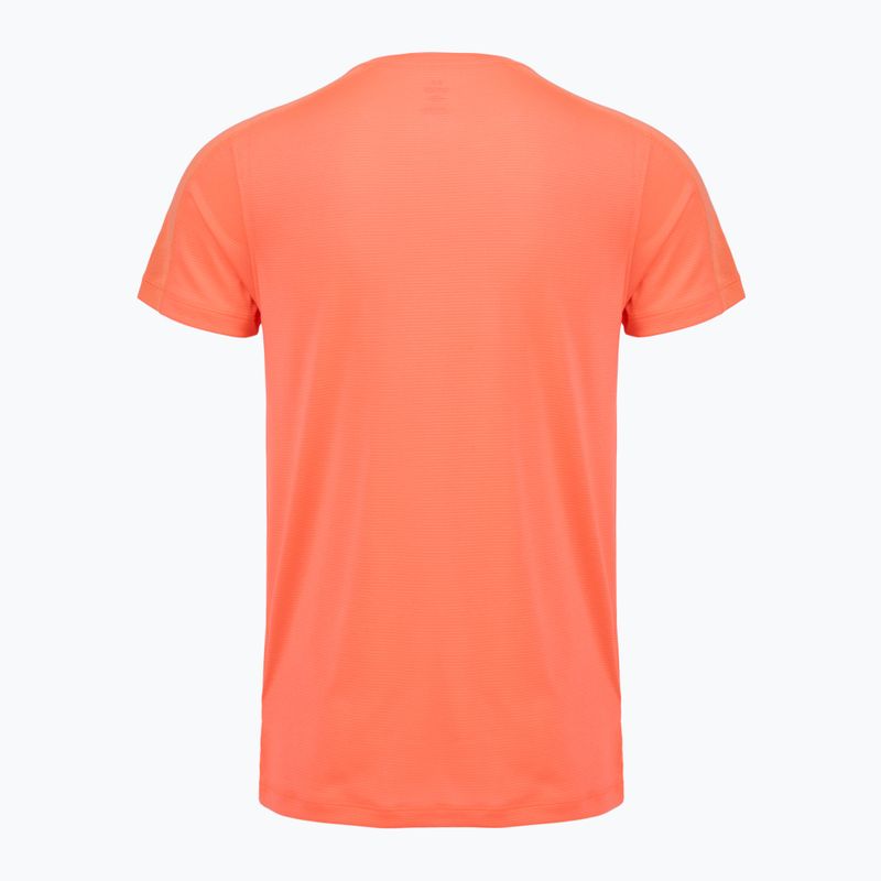 Pánske bežecké tričko Under Armour Velociti Reflect electric tangerine/black/green mode 2
