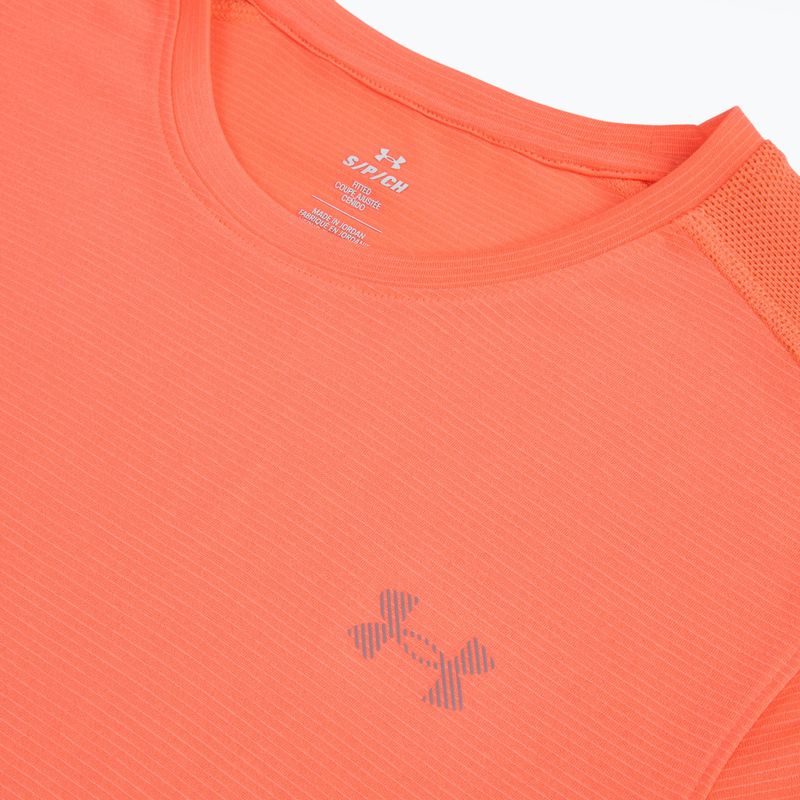 Pánske bežecké tričko Under Armour Velociti Reflect electric tangerine/black/green mode 3
