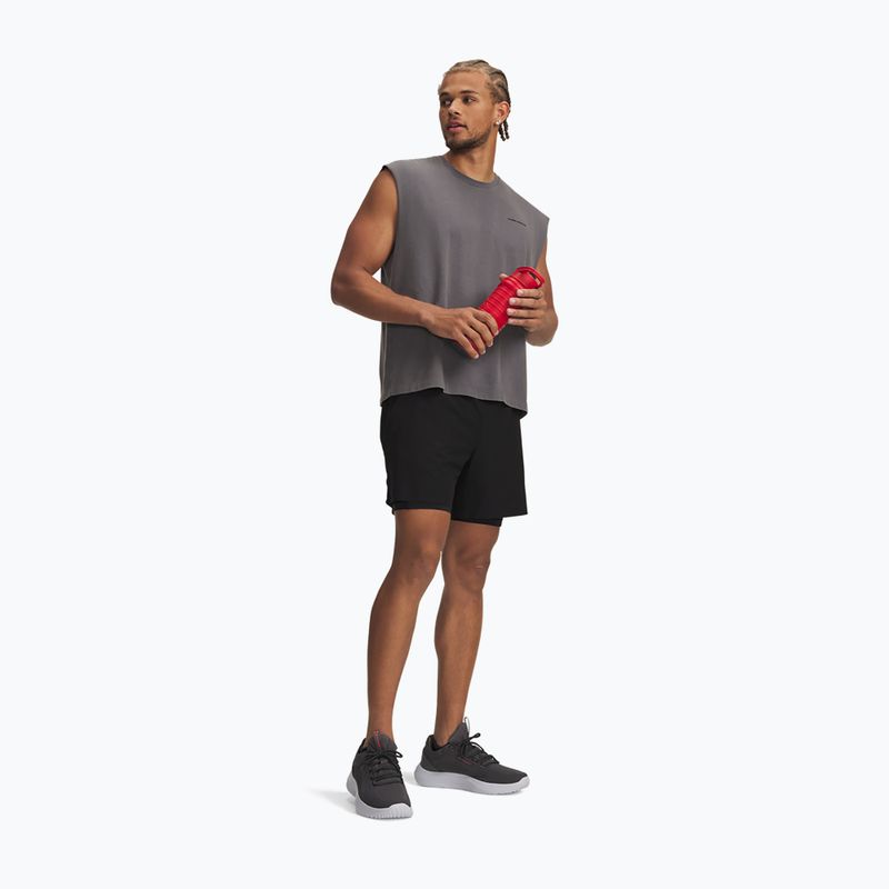 Pánske tréninkové šortky Under Armour Vanish Elite 2IN1 Shorts ultimate black/ultimate black/ultimate black 2