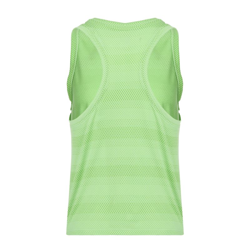 Dámske bežecké tričko Under Armour Velociti Singlet lumos lime/white 2