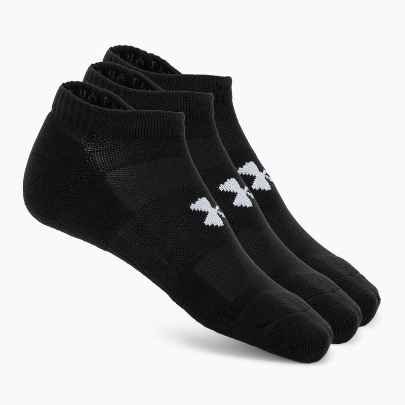 Pánske ponožky Under Armour Performance Cotton NS 3 pairs ultimate black/ultimate black/white 4