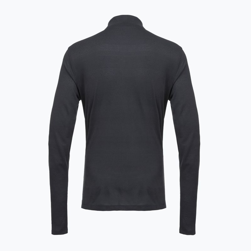 Pánska bežecká mikina Under Armour Velociti 1/4 Zip black/black/metallic silver 2