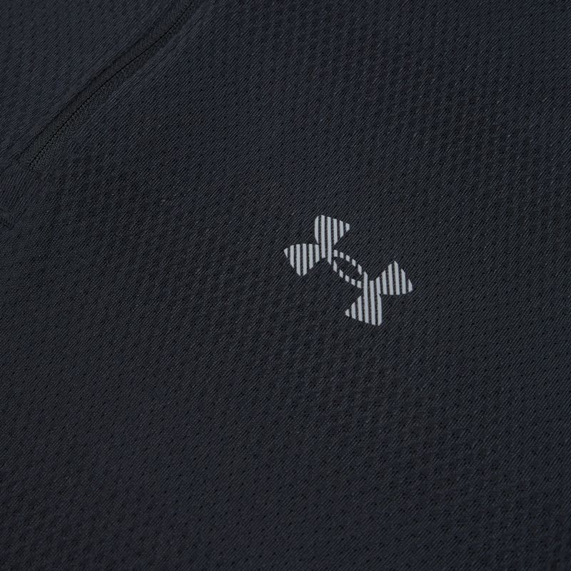 Pánska bežecká mikina Under Armour Velociti 1/4 Zip black/black/metallic silver 3