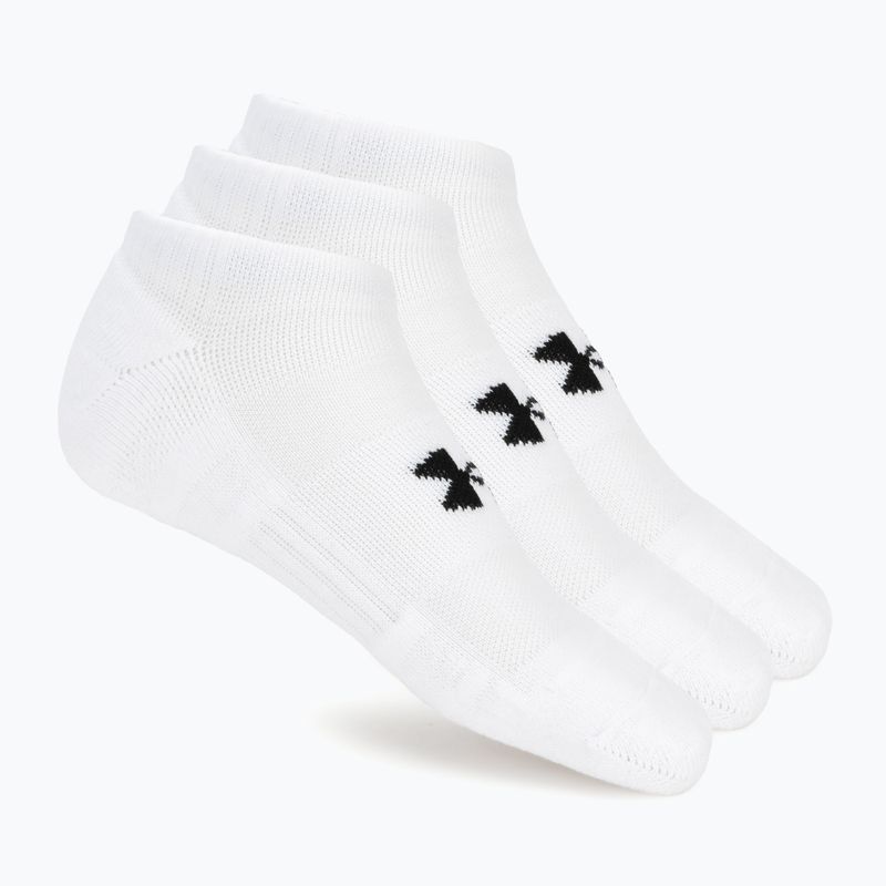 Pánske ponožky Under Armour Performance Cotton NS 3 pairs white/white/ultimate black 4