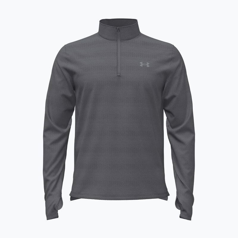 Pánska bežecká mikina Under Armour Velociti 1/4 Zip castlerock/anthracite