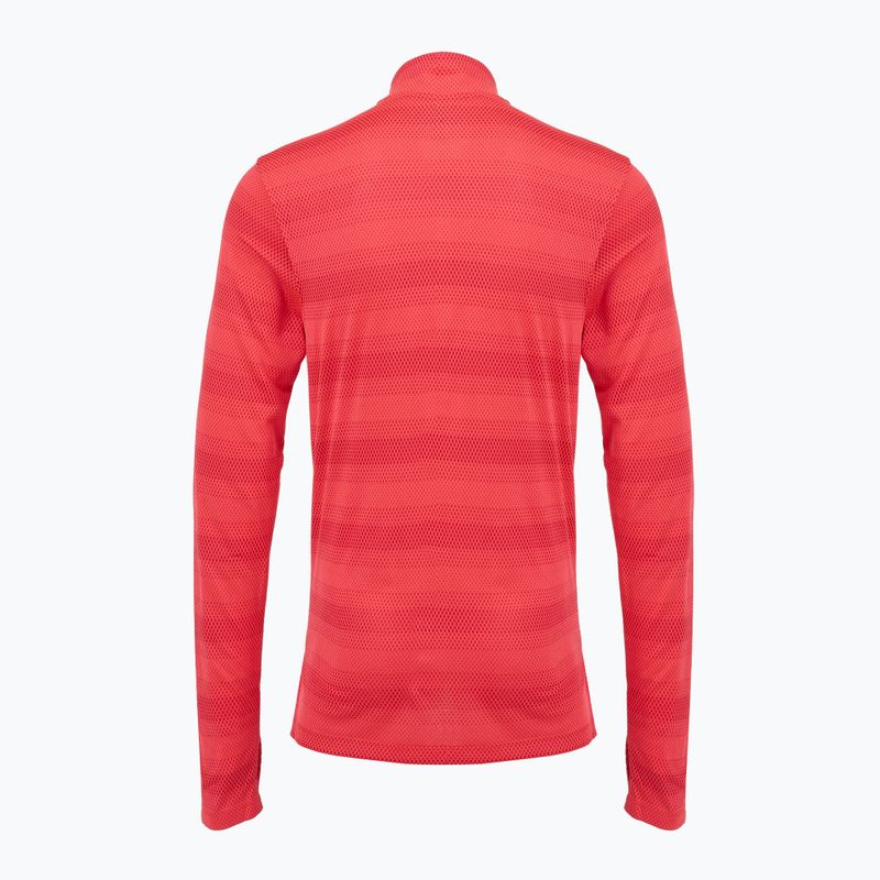 Pánska bežecká mikina Under Armour Velociti 1/4 Zip lumos lime/mod gray 2