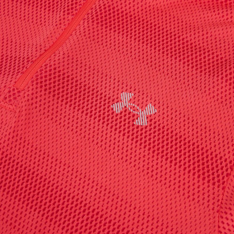 Pánska bežecká mikina Under Armour Velociti 1/4 Zip lumos lime/mod gray 3
