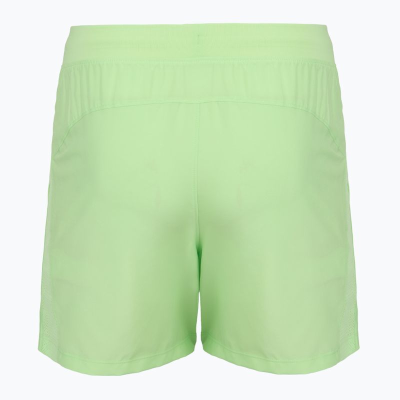 Pánske bežecké šortky Under Armour Launch 5" lumos lime/white 2