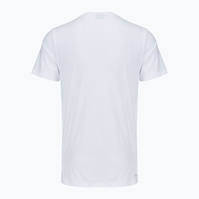 Pánske bežecké tričko Under Armour Velociti Pro white/black/distant gray 2