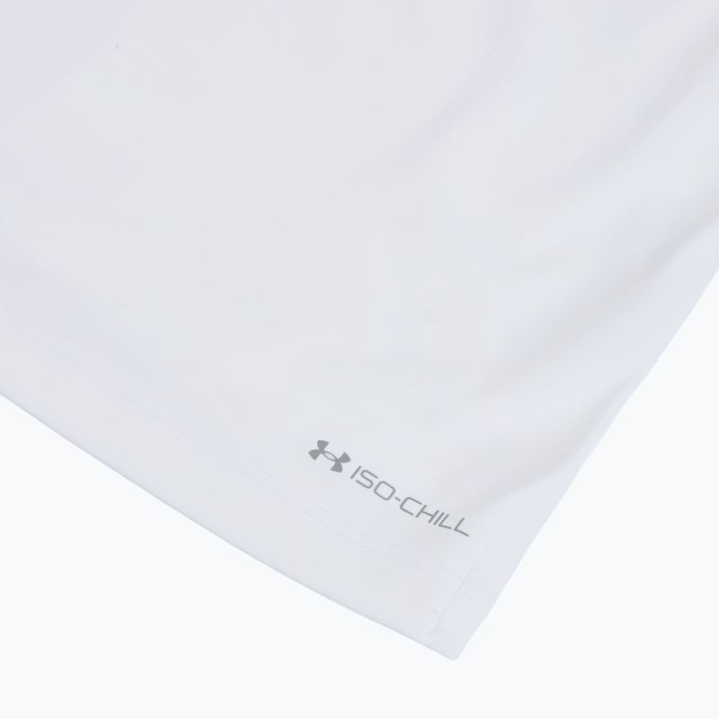 Pánske bežecké tričko Under Armour Velociti Pro white/black/distant gray 4