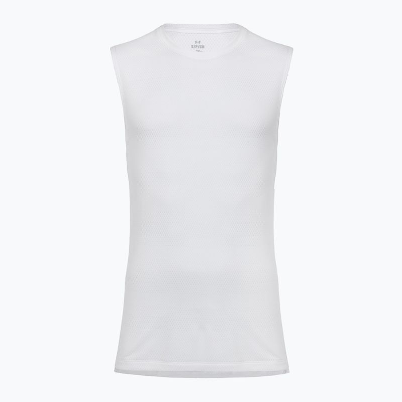 Pánske bežecké tričko Under Armour Velociti Tank white/black/distant gray