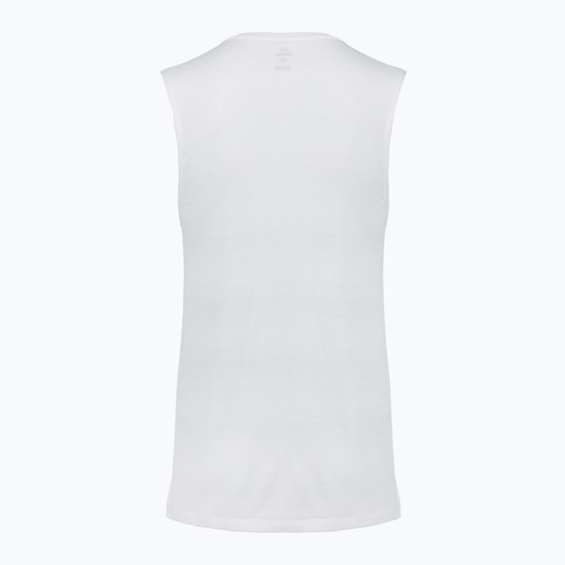 Pánske bežecké tričko Under Armour Velociti Tank white/black/distant gray 2