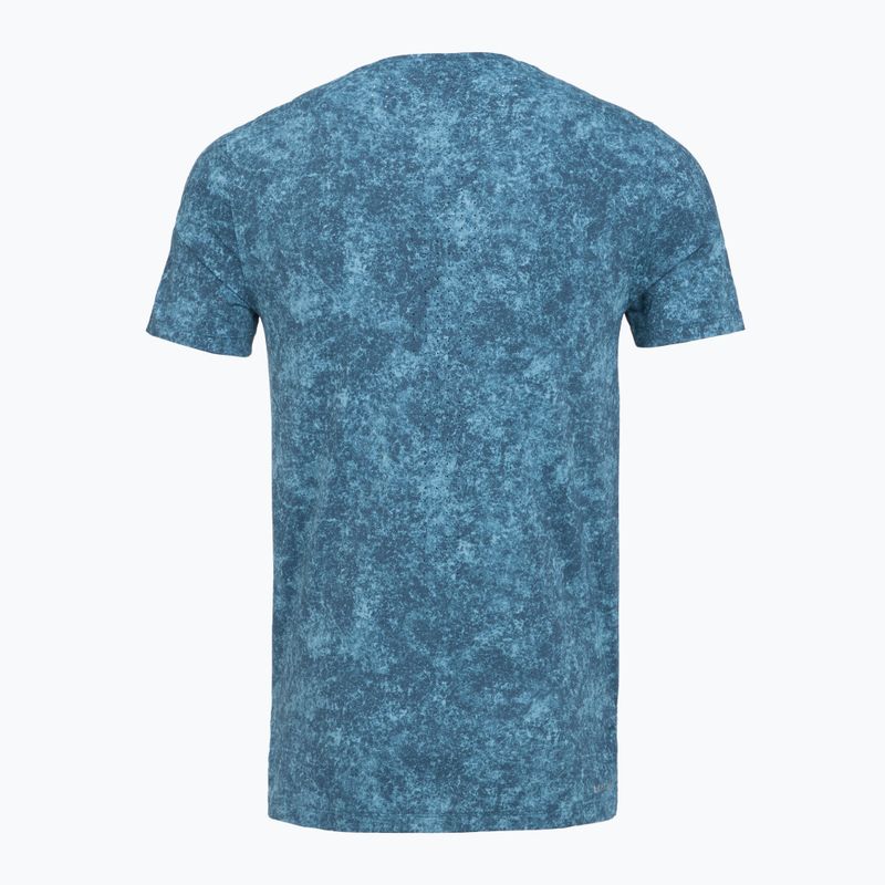 Pánske bežecké tričko Under Armour Velociti Pro Print wham blue/boundless blue/black 2