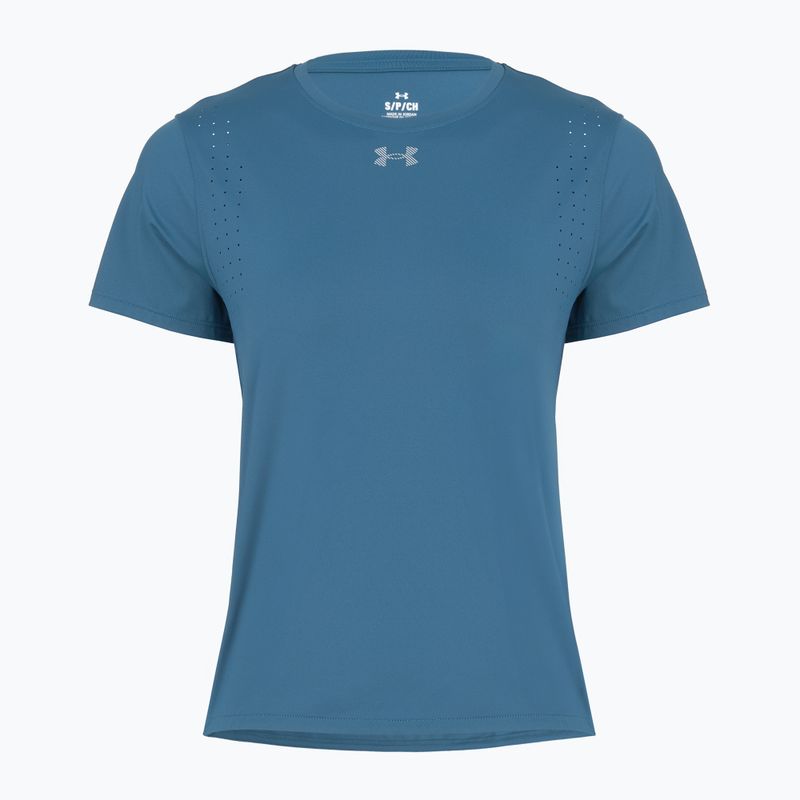 Dámske bežecké tričko Under Armour Velociti Pro wham blue/hyper green/white