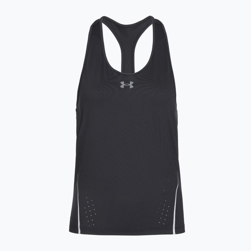 Dámske bežecké tričko Under Armour Velociti Pro Tank black/black/metallic silver 2