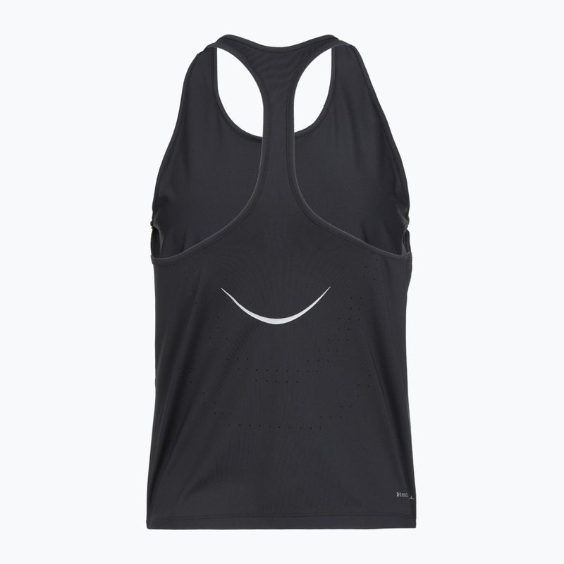 Dámske bežecké tričko Under Armour Velociti Pro Tank black/black/metallic silver 3