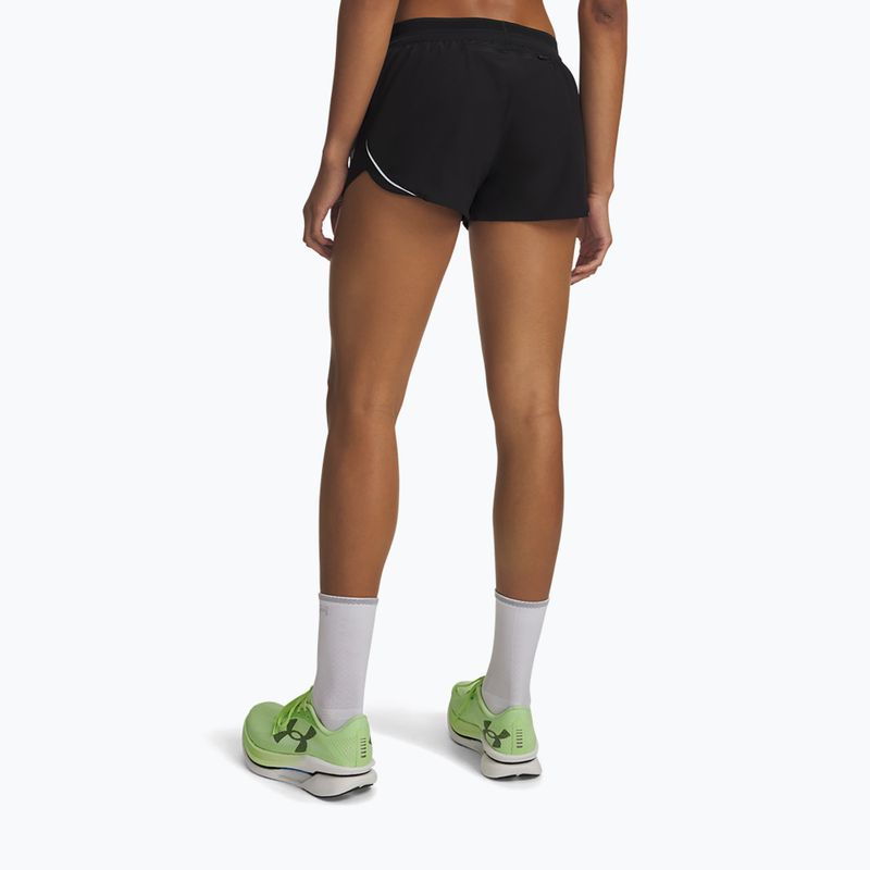 Dámske bežecké šortky Under Armour Pro Vent ultimate black/ultimate black/ultimate black 3