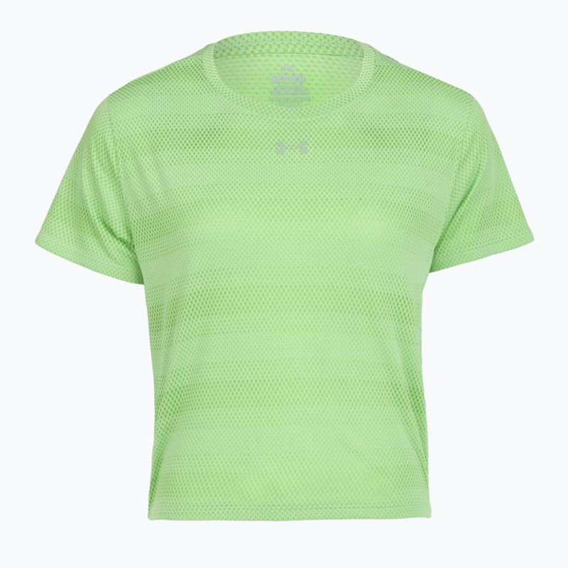 Dámske bežecké tričko Under Armour Velociti lumos lime/white