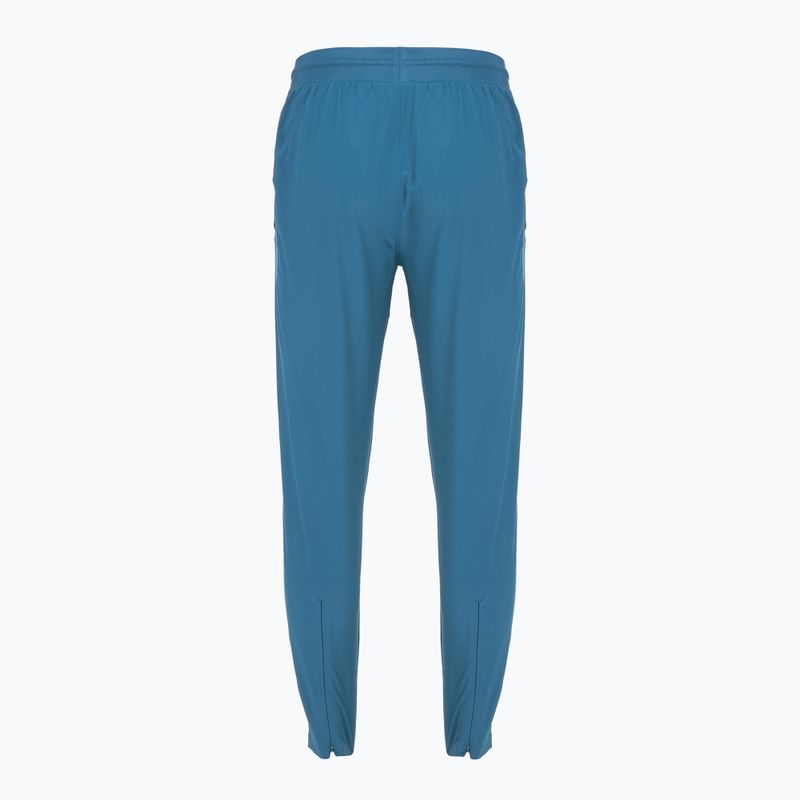 Dámske bežecké nohavice Under Armour Velociti Pro wham blue/hyper green/white 2