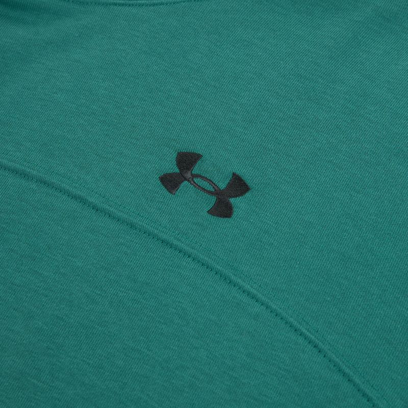 Pánska mikina Under Armour Rival LW Hoodie rack green/black 3