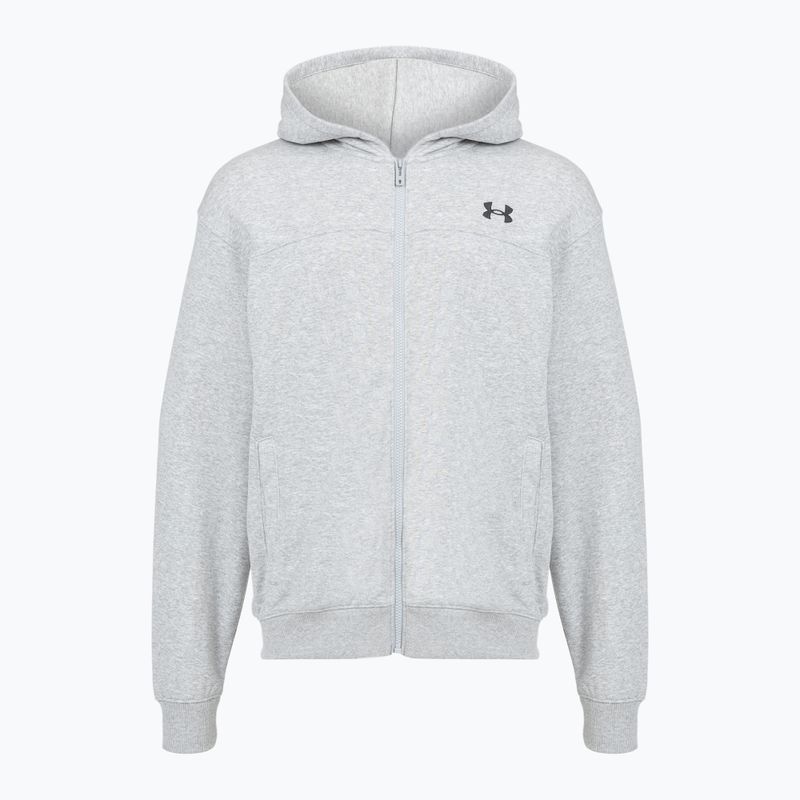 Pánska mikina Under Armour Rival LW FZ mod gray light heather/black