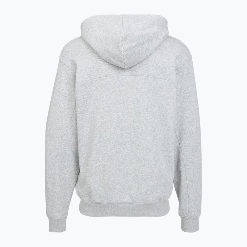 Pánska mikina Under Armour Rival LW FZ mod gray light heather/black 2