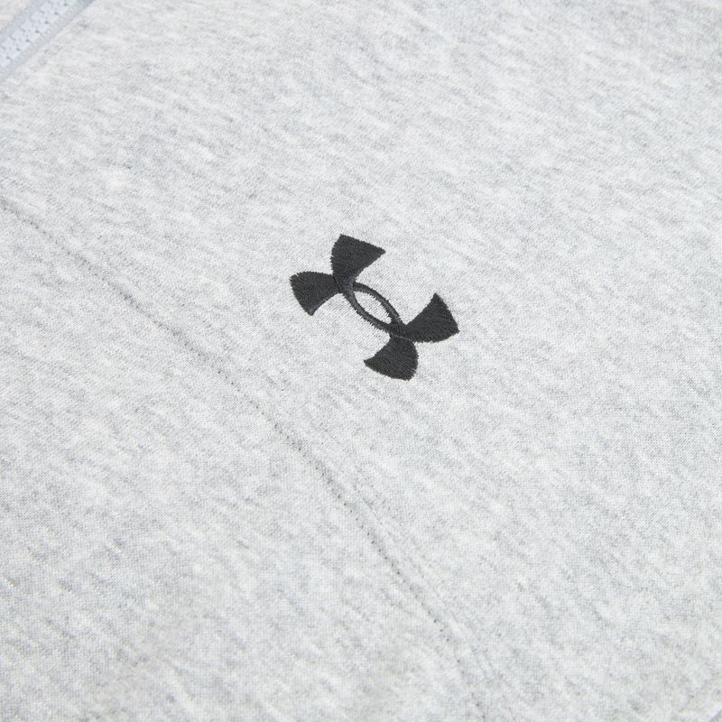 Pánska mikina Under Armour Rival LW FZ mod gray light heather/black 3
