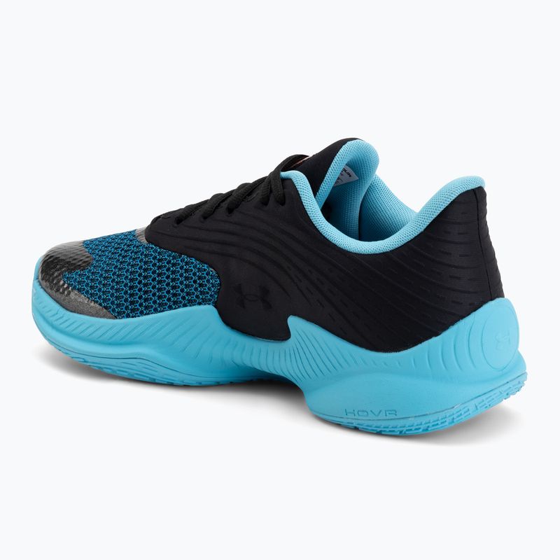 Basketbalové topánky Under Armour Curry Splash 26 black/blue blur/blaze orange 3