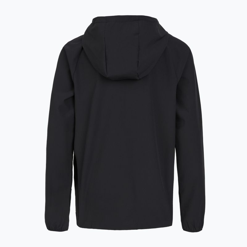 Detská športová bunda Under Armour Vibe Woven Windbreaker Jacket čierna/biela 2