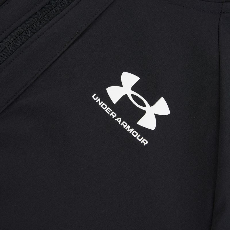 Detská športová bunda Under Armour Vibe Woven Windbreaker Jacket čierna/biela 3