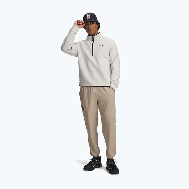 Pánske tréningové nohavice Under Armour Unstoppable Joggers city khaki/black 2