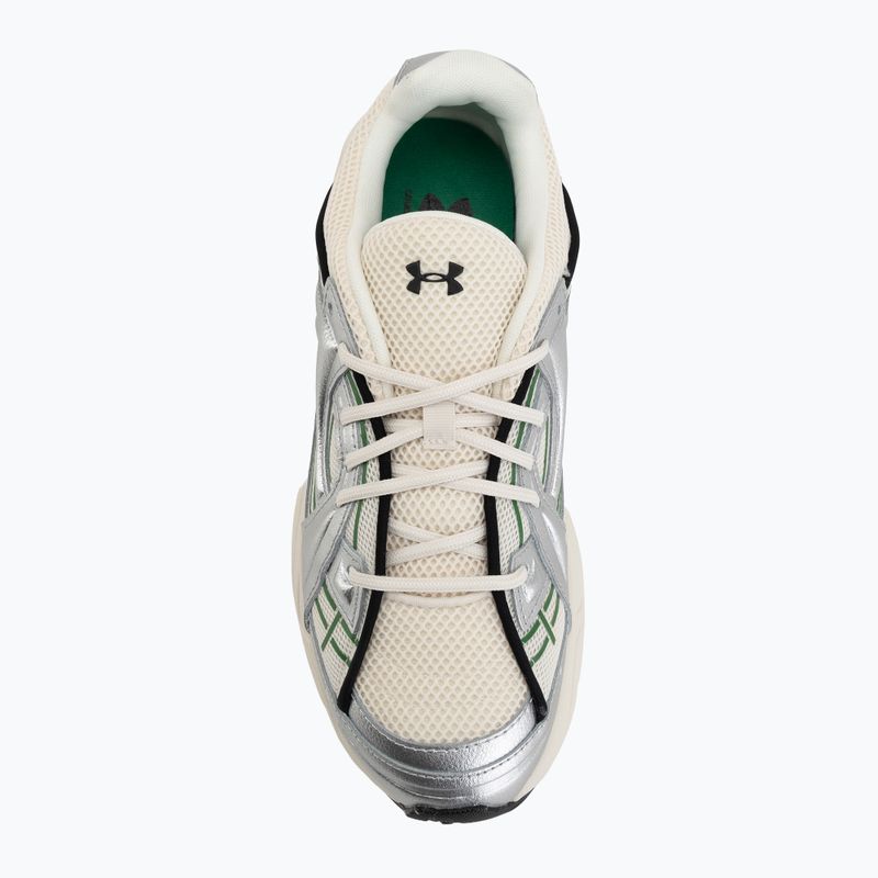 Tréningové topánky Under Armour Sola stone/metallic silver/team kelly green 5