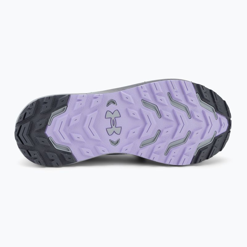 Dámska bežecká obuv  Under Armour Charged Bandit Trail 3 titan grey/castlerock/purple crest 4