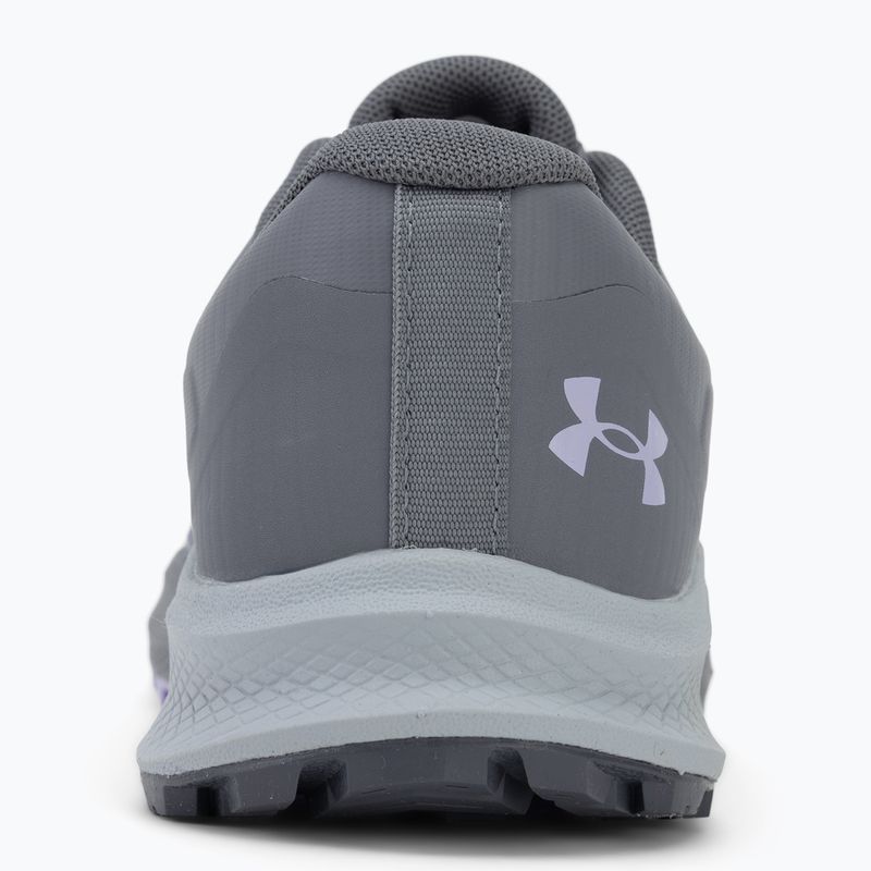 Dámske bežecké topánky  Under Armour Charged Bandit Trail 3 titan grey/castlerock/purple crest 6