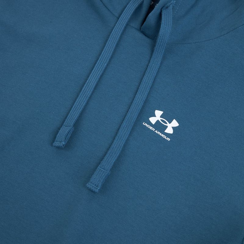 Dámska mikina Under Armour Sport Terry Hoodie wham blue/white 3