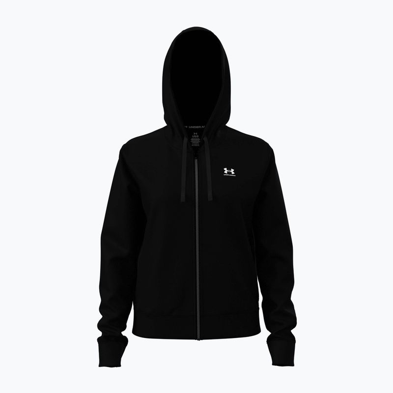 Dámska mikina Under Armour Sport Terry FZ black/white 5