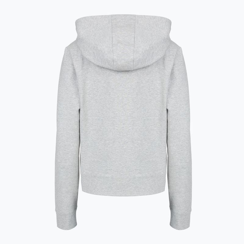 Dámska mikina Under Armour Sport Terry FZ mod gray light heather/white 2