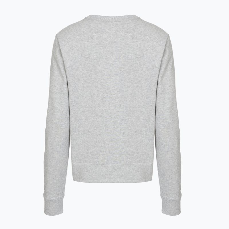 Dámska mikina Under Armour Sport Terry Crew blue gray light heather/white 2